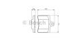 BOSCH 0986424580 Brake Pad Set, disc brake