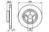 BOSCH 0986478977 Brake Disc