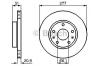 BOSCH 0986478992 Brake Disc