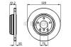 BOSCH 0986479056 Brake Disc