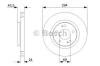 BOSCH 0986479372 Brake Disc