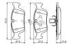 BOSCH 0986494015 Brake Pad Set, disc brake