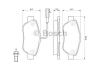 BOSCH 0986494114 Brake Pad Set, disc brake