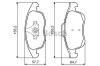 BOSCH 0986494235 Brake Pad Set, disc brake