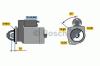 BOSCH 0001262002 Starter