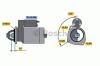 BOSCH 0001364300 Starter