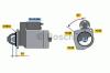 BOSCH 0001367054 Starter