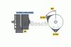 BOSCH 0120468066 Alternator