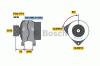 BOSCH 0124615027 Alternator