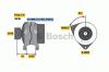 BOSCH 0986044631 Alternator