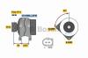 BOSCH 0986080600 Alternator