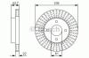 BOSCH 0986479T42 Brake Disc