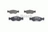BOSCH 0986492020 Brake Pad Set, disc brake