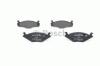 BOSCH 0986494057 Brake Pad Set, disc brake