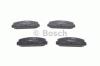 BOSCH 0986424817 Brake Pad Set, disc brake