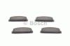 BOSCH 0986424817 Brake Pad Set, disc brake
