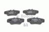 BOSCH 0986460939 Brake Pad Set, disc brake