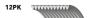 GATES 12PK717 V-Ribbed Belts