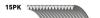GATES 15PK1550ES V-Ribbed Belts