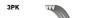 GATES 3PK1220 V-Ribbed Belts
