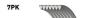 GATES 7PK1103 V-Ribbed Belts
