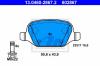 ATE 13.0460-2867.2 (13046028672) Brake Pad Set, disc brake