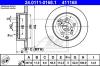 ATE 24.0111-0168.1 (24011101681) Brake Disc