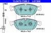 ATE 13.0470-7280.2 (13047072802) Brake Pad Set, disc brake