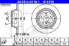 ATE 24.0114-0119.1 (24011401191) Brake Disc