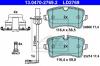 ATE 13047027692 Brake Pad Set, disc brake