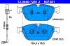 ATE 13046072812 Brake Pad Set, disc brake