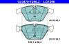 ATE 13.0470-7296.2 (13047072962) Brake Pad Set, disc brake