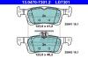ATE 13047073012 Brake Pad Set, disc brake