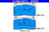 ATE 13046048792 Brake Pad Set, disc brake