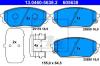 ATE 13.0460-5638.2 (13046056382) Brake Pad Set, disc brake