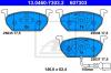 ATE 13.0460-7303.2 (13046073032) Brake Pad Set, disc brake