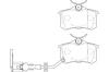 WAGNER WBP20961F Brake Pad Set, disc brake