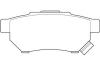 WAGNER WBP21312A Brake Pad Set, disc brake