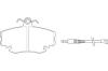 WAGNER WBP21463A Brake Pad Set, disc brake