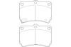 WAGNER WBP21654A Brake Pad Set, disc brake