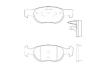 WAGNER WBP21930A Brake Pad Set, disc brake