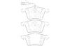 WAGNER WBP23418A Brake Pad Set, disc brake
