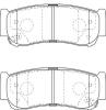 WAGNER WBP24488A Brake Pad Set, disc brake