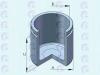 ERT 151234-C (151234C) Piston, brake caliper