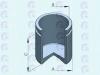 ERT 151216-C (151216C) Piston, brake caliper