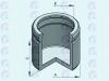 ERT 151214-C (151214C) Piston, brake caliper