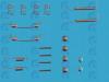 ERT 310013 Accessory Kit, brake shoes