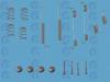 ERT 310004 Accessory Kit, brake shoes