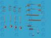 ERT 310021 Accessory Kit, brake shoes