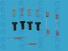 ERT 310008 Accessory Kit, parking brake shoes